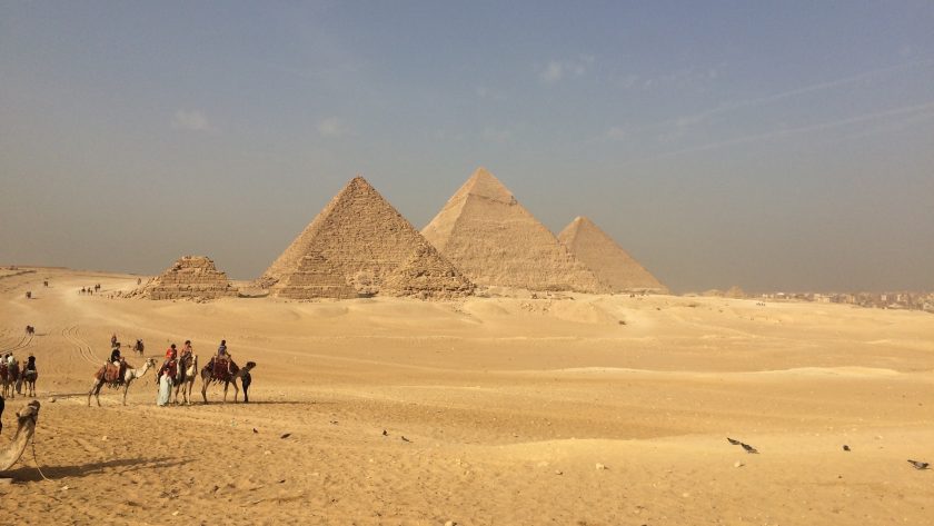 Pyramides van Gizeh, Cairo, Egypte