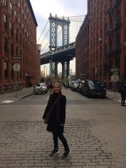 Washington Street Manhattan Bridge DUMBO, New York