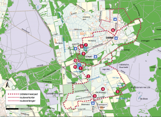 Klompenpad: het Uddelermeerpad