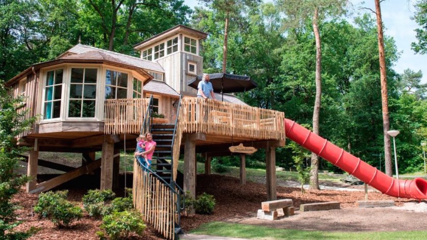 tree house Landal Miggelenberg Hoenderloo