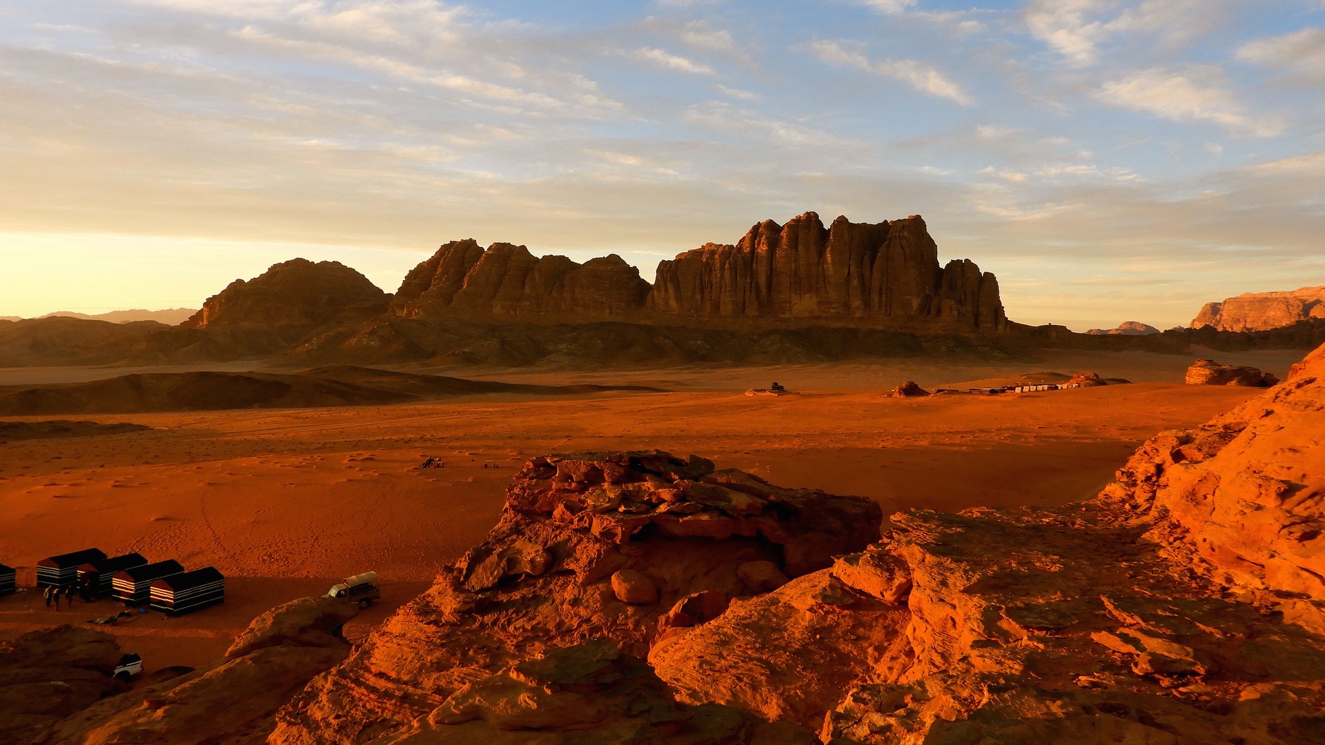 wadi rum woestijn films opgenomen in Jordanië