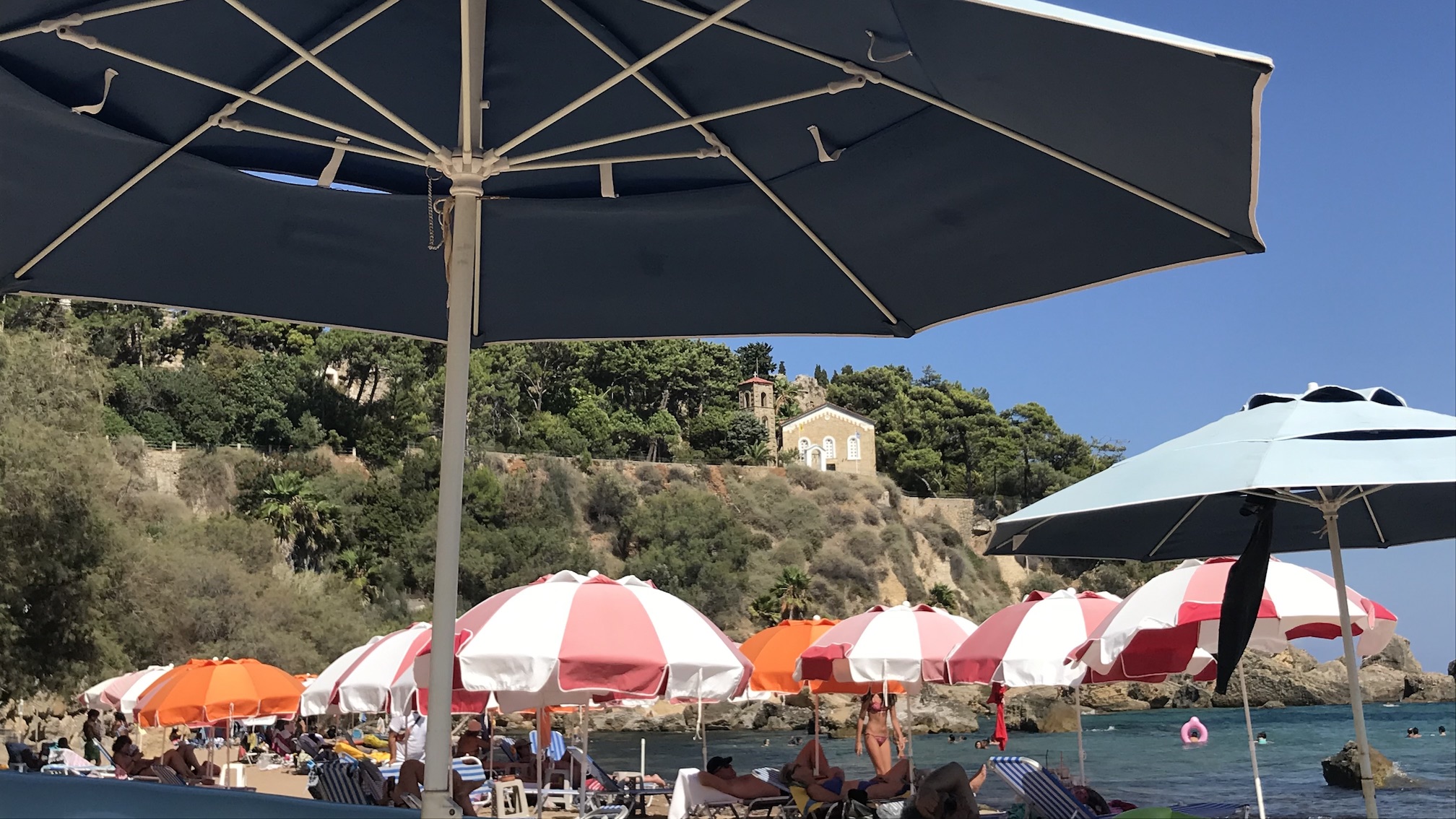 Koroni Peloponnesos Griekenland strand