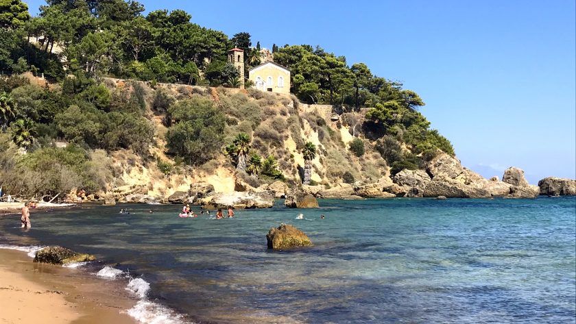 Koroni, Zaga Beach een van de stranden