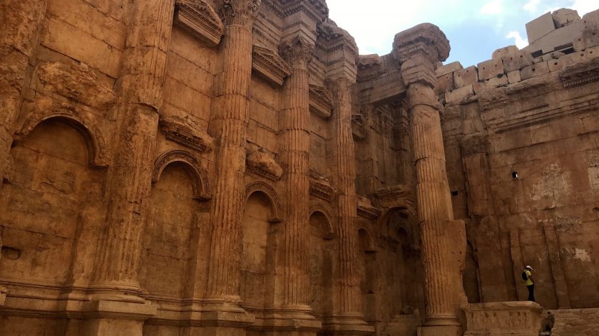 Baalbek tempel van Bacchus