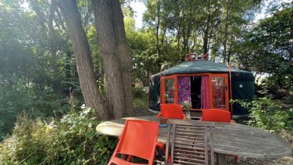 Yurt Mimosa - unieke overnachtingsplekken in Groningen