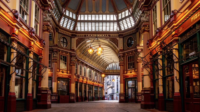 Leadenhall Market, Londen, Harry Potter