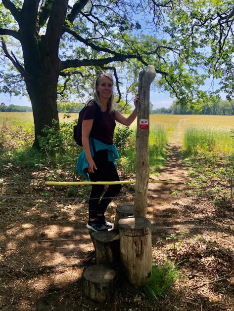 Favoriete rugzak. Klompenpad Irene