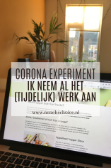 Corona experiment ik neem al het tijdelijk werk aan