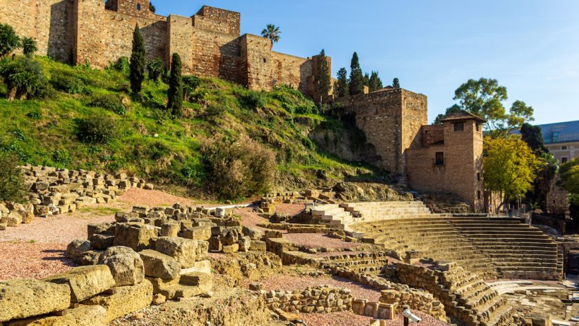 Alcazaba en romeins amfitheater, Málaga