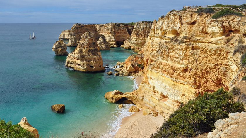De mooiste stranden van de Algarve: Praia da Marinha, Algarve, Portugal