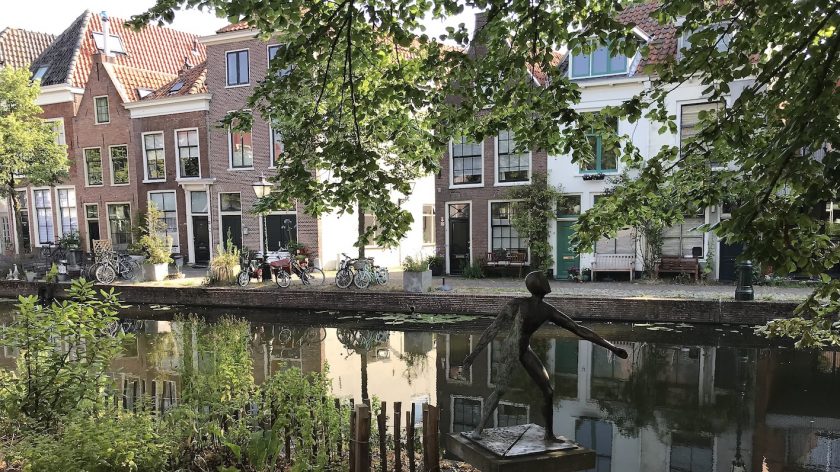 Wandelroute Singelpark, Leiden, Nederland