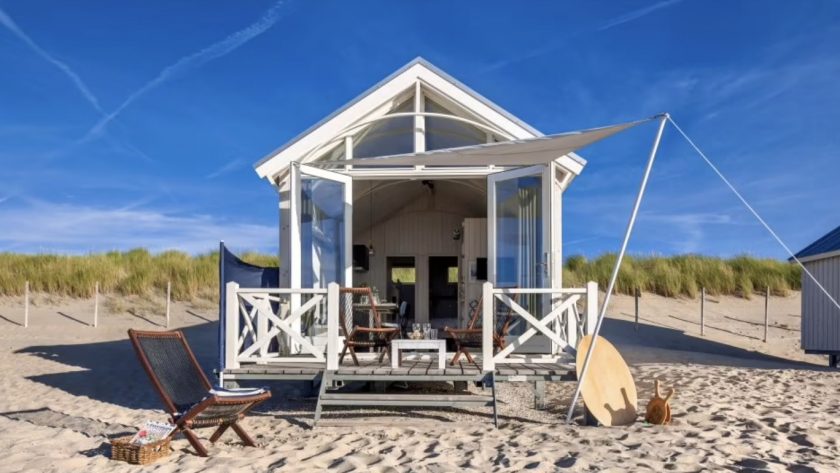 De leukste strandhuisjes in Nederland: Strandhuisje Kijkduin