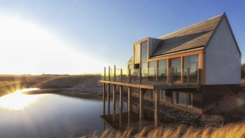 natuurhuisje op palen in Den Hoorn Texel