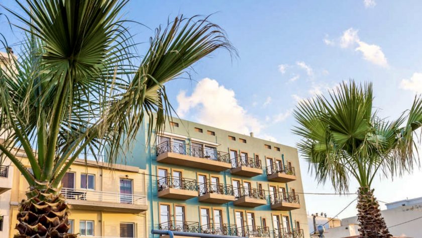 Accommodatie tips in Rethymnon op Kreta: Aqua Marina Hotel