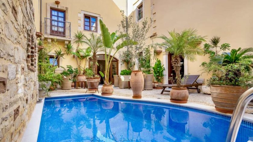 Accommodatie tips in Rethymnon op Kreta: Palazzino di Corina