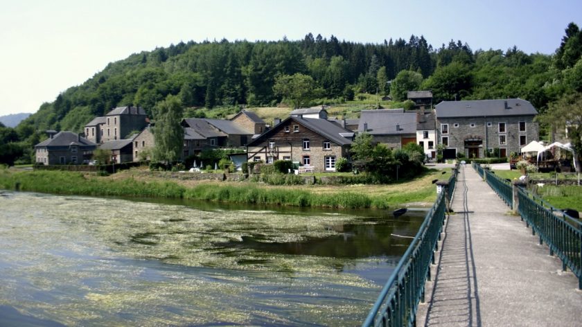 Brug van Mouzaive Belgische Ardennen