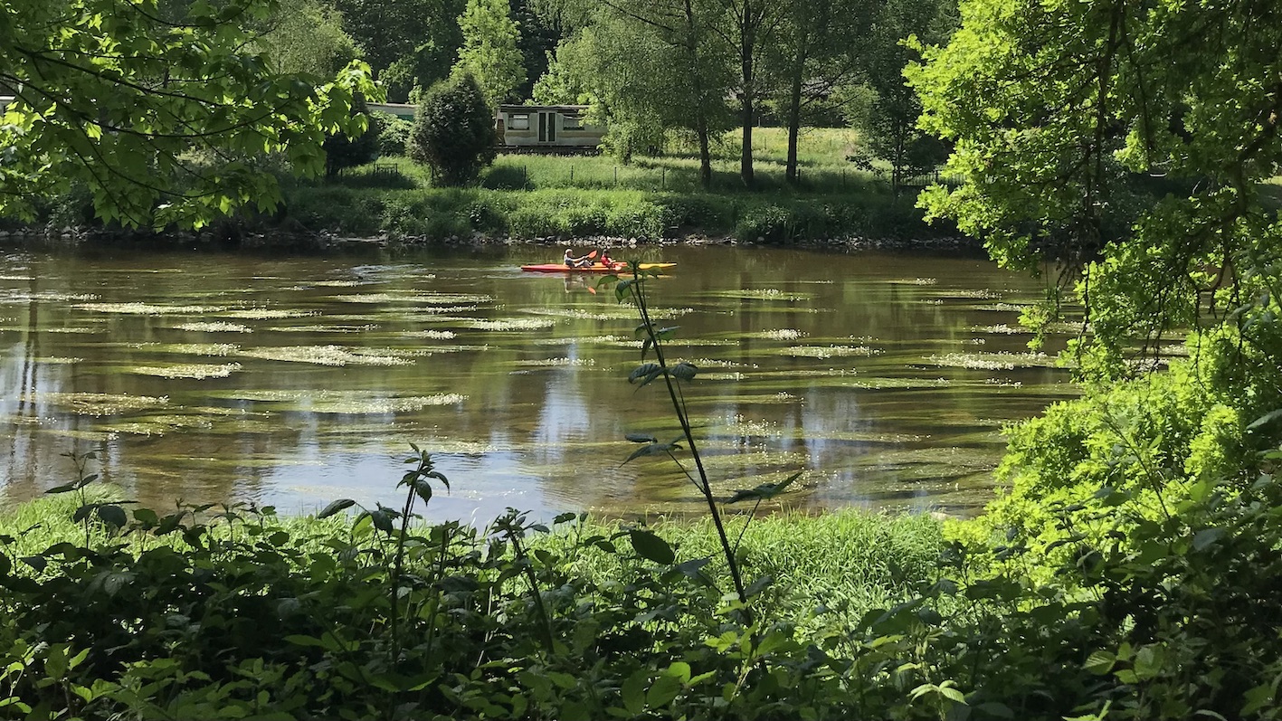 Wandelen Balade sur les rives, Semois, Ardennen kano