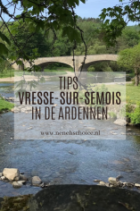Vresse-sur-Semois Ardennen, Belgié