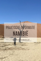 Praktische informatie Namibië