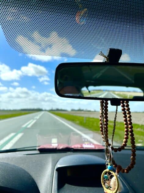 Groningen Hollandse luchten rijden met een auto