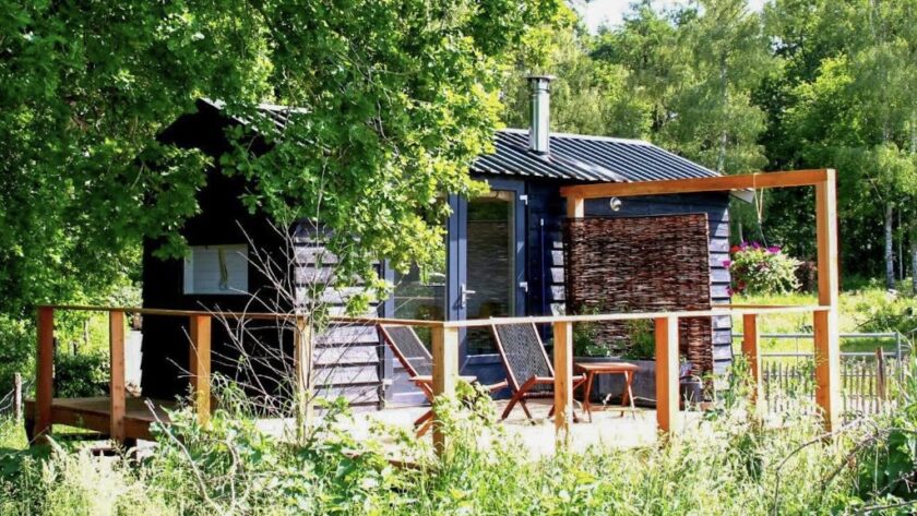 Natuurhuisje in Drenthe Shepherds hut in Schipborg