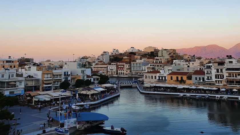 Agios Nikolaos Kreta avond