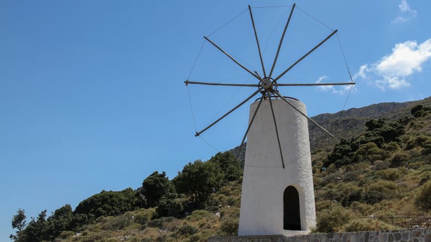 Mooiste plekken op Kreta - Lassithi plateau windmolen