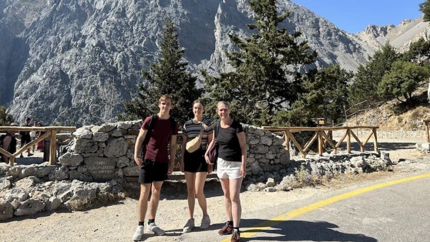 Samariakloof Kreta wandelen - Irene Melody Boy