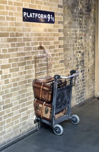 Kings Cross Harry Potter Perron 9 3:4