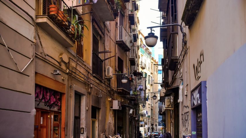 Napels Italië straat