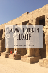 6x wat te doen in Luxor in Egypte