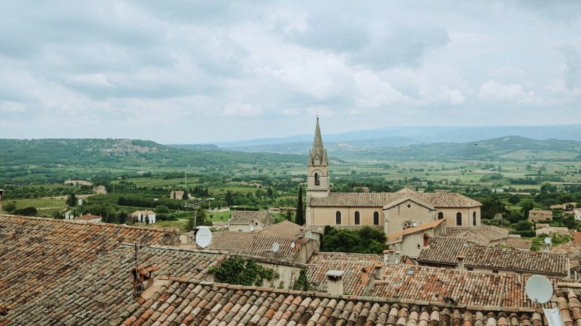 Bonnieux in de Provence, Frankrijk