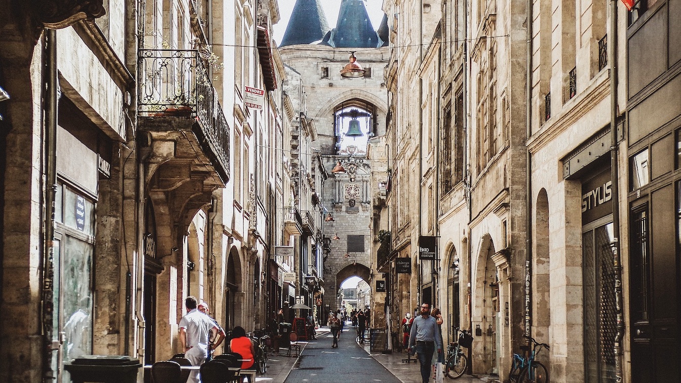 Wat te doen in Bordeaux Grosse Cloche straat Frankrijk
