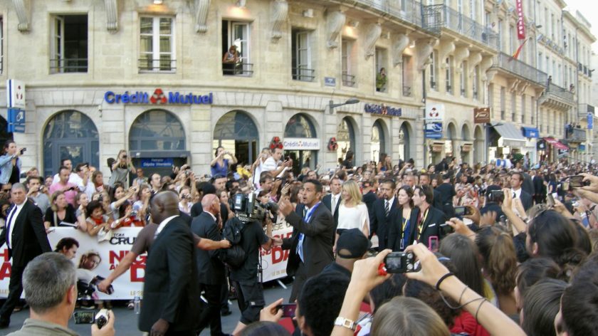 Bordeaux Tom Cruise Cameron Diaz filmpremière Night and Day