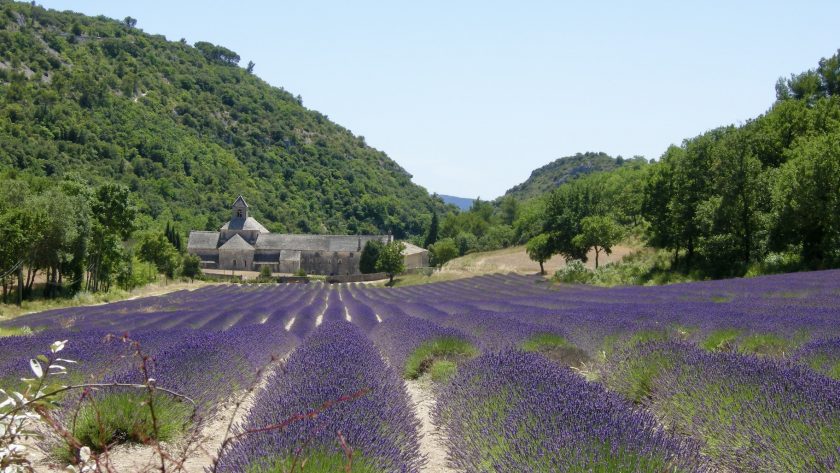 Mooiste dorpen en steden Provence - Gordes Abbaye de Sénanque Frankrijk