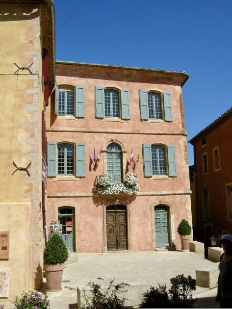 Roussillon centrum village Provence