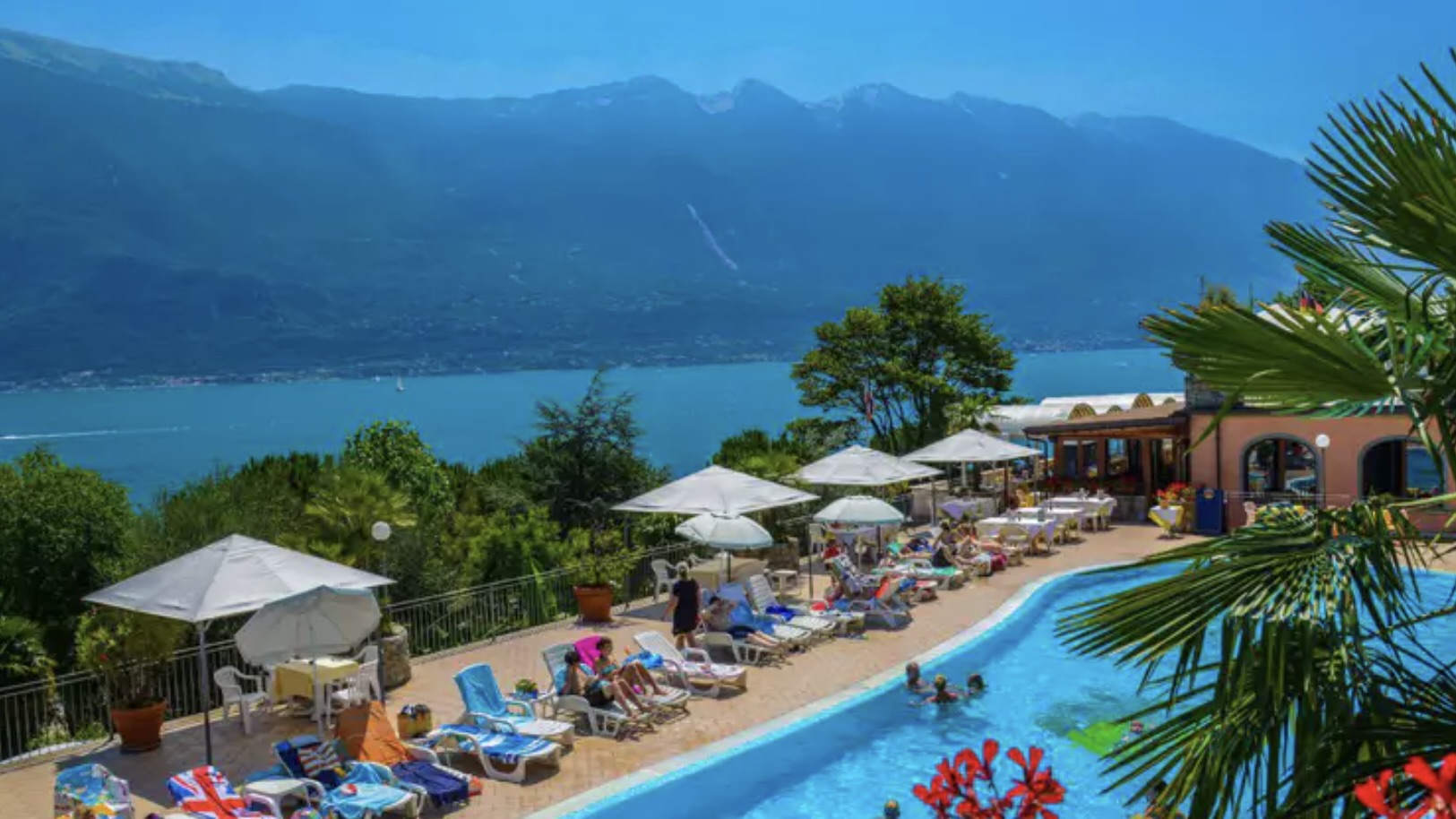 Favoriete campings aan het Gardameer: Camping Garda zwembad