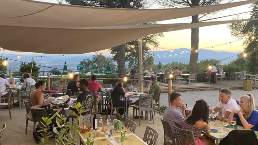 Mooiste campings Toscane - Camping Barco Reale terras