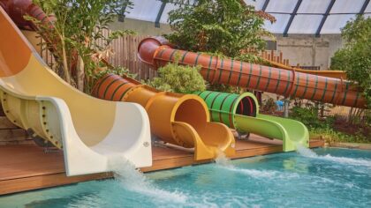 Camping Domaine d'Inly glijbanen