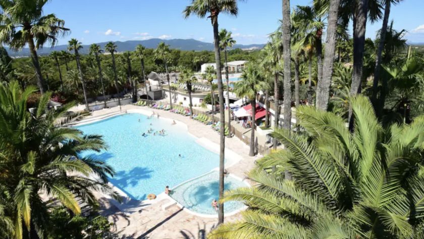 Camping La Baume zwembad