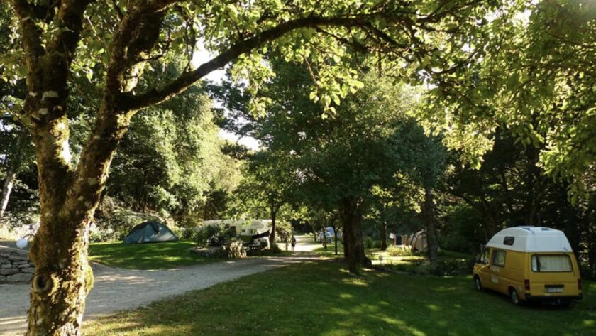 Camping de Pont Calleck Bretagne staanplaats