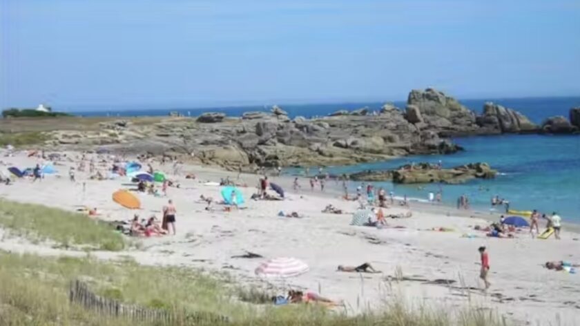 Camping des Dunes strand