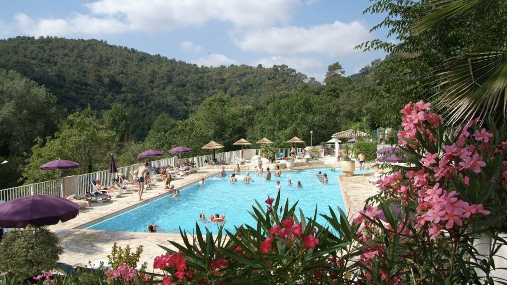 De mooiste campings in de Provence: Camping les Pinèdes zwembad