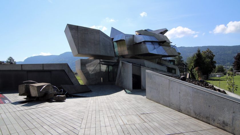 Point Break filmlocaties - Das Steinhaus - Günther Domenig Karinthië Oostenrijk