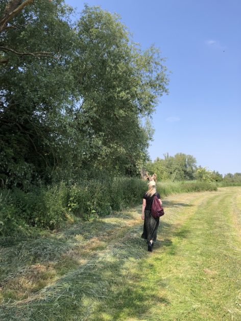 Klompenpad Rhenoijschepad weiland Irene