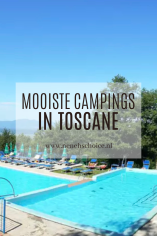 Mooiste campings Toscane Italië