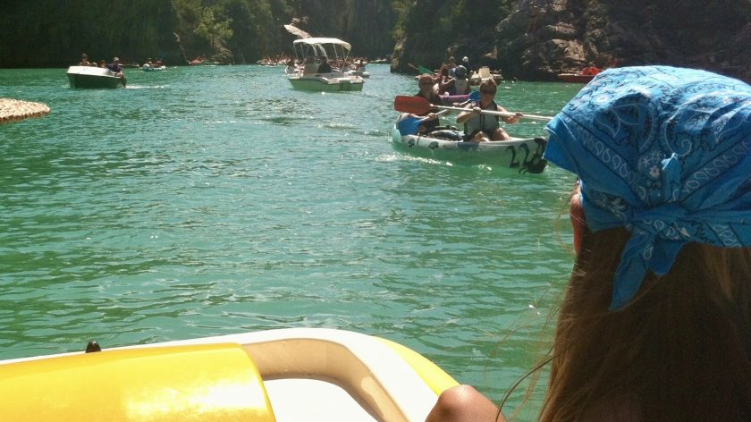 Gorges du Verdon Frankrijk Mel waterfiets