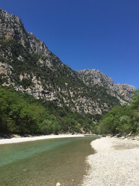 Gorges du Verdon oever