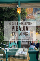 De leukste restaurants Pigadia op Karpathos