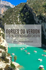 Gorges du Verdon in Frankrijk tips en bezienswaardigheden
